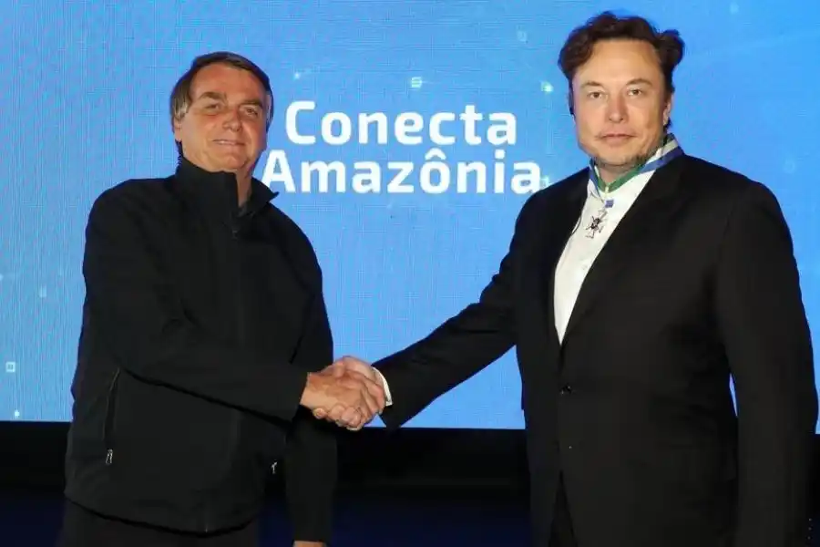 Elon Musk está en Brasil y se reunirá con Bolsonaro