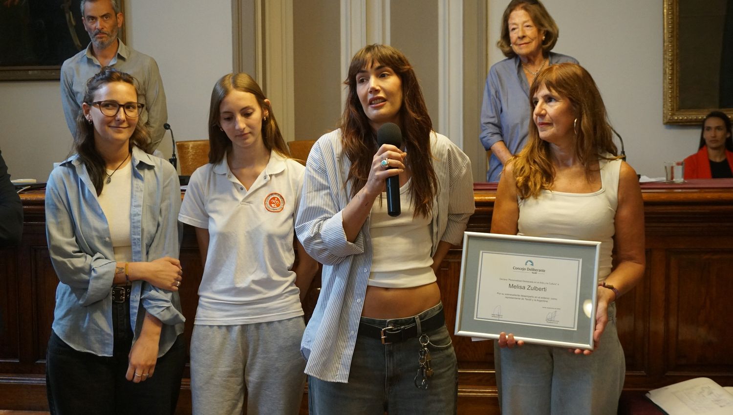 Melisa Zulberti, personalidad destacada del arte, valoró su formación en Tandil