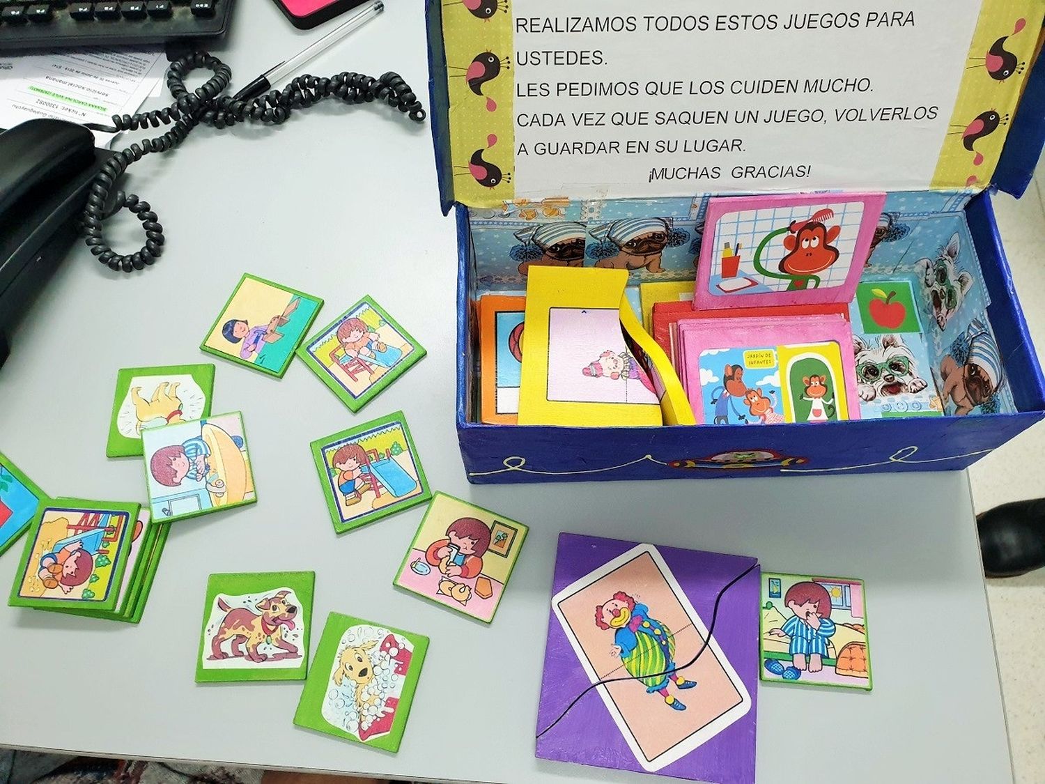 El Taller protegido Emanuel entregó materiales a Pediatría del Hospital