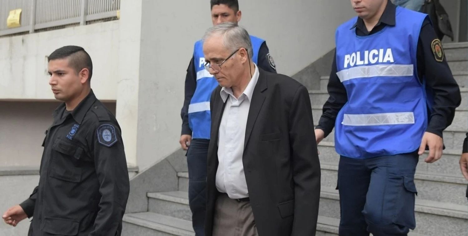 Justo José Ilarraz, en imagen de 2018 cuando fue condenado a veinticinco años de prisión. Ahora impune por negligencia del Estado.