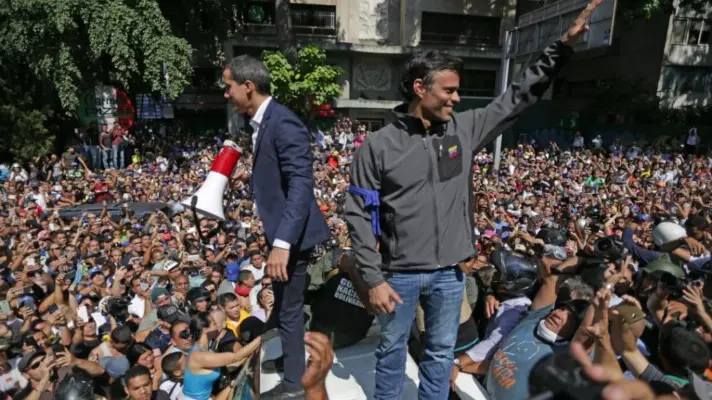 “BURLANDO tu aparato REPRESIVO sacamos a Leopoldo López”, dijo Guaidó al régimen