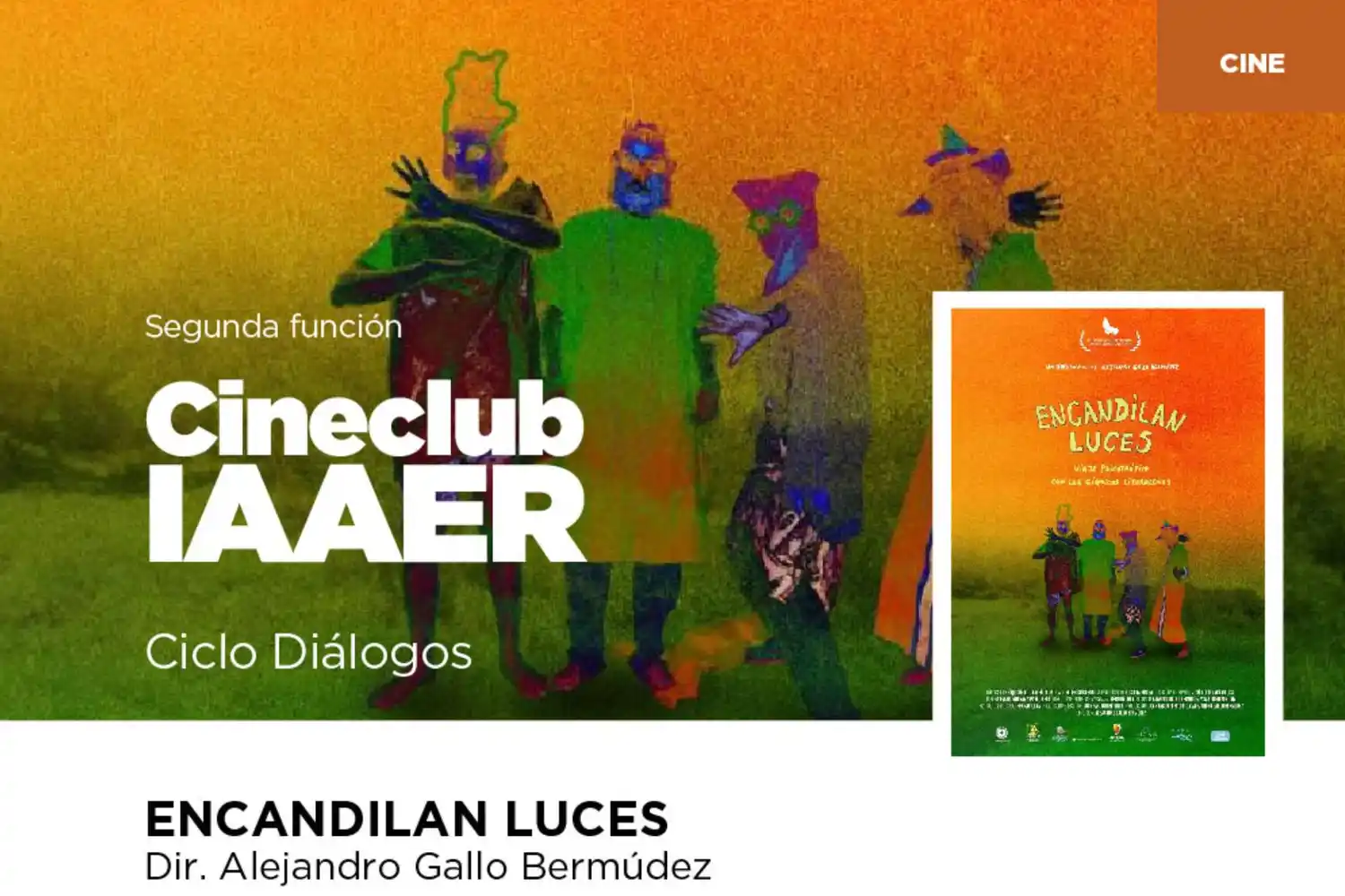 El IAAER presenta la segunda función de su cineclub con la proyección de Encandilan Luces