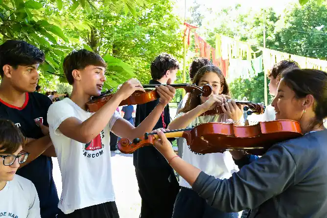 Se realizó una nueva jornada del programa “Líderes” para estudiantes secundarios