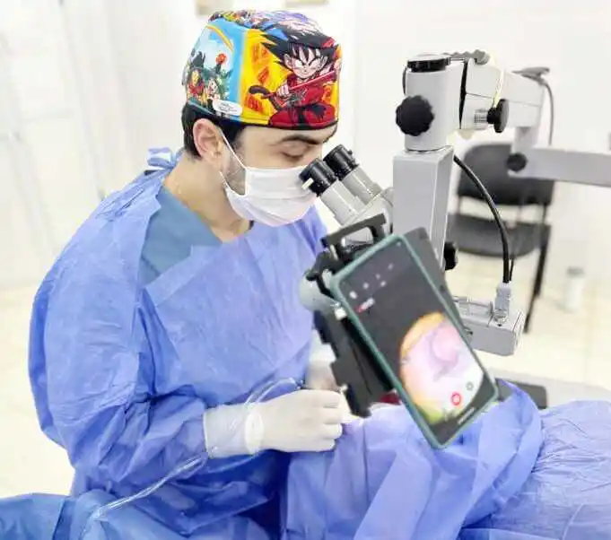 Primeras cirugías oftalmológicas en Tres Lagunas