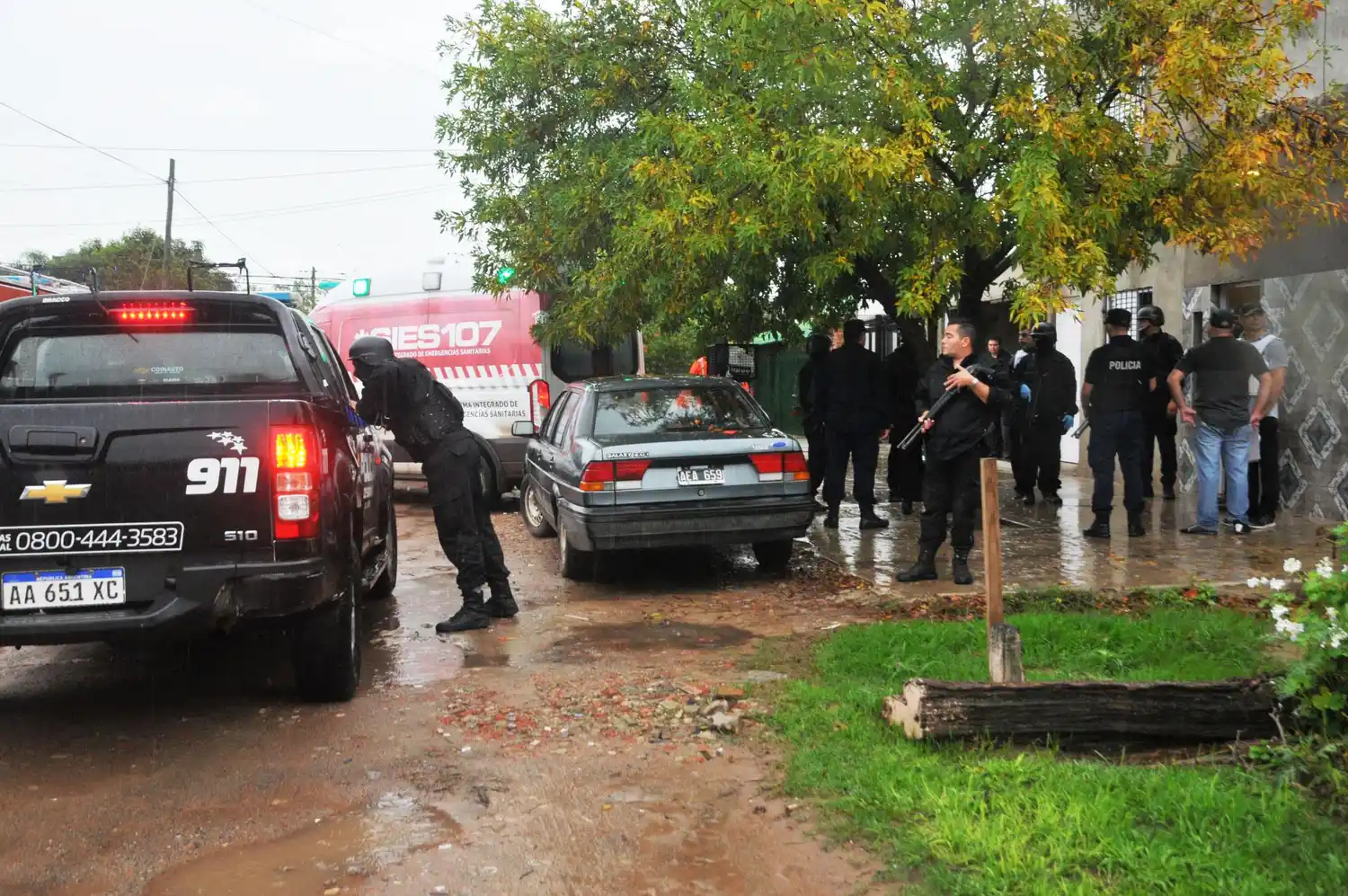 Tras una discusión, un hombre mantuvo cautiva a su familia