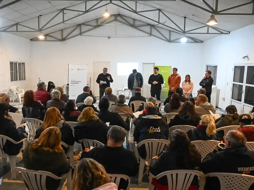 Presupuesto Participativo 2025: Se realizó el encuentro informativo en la Zona 6