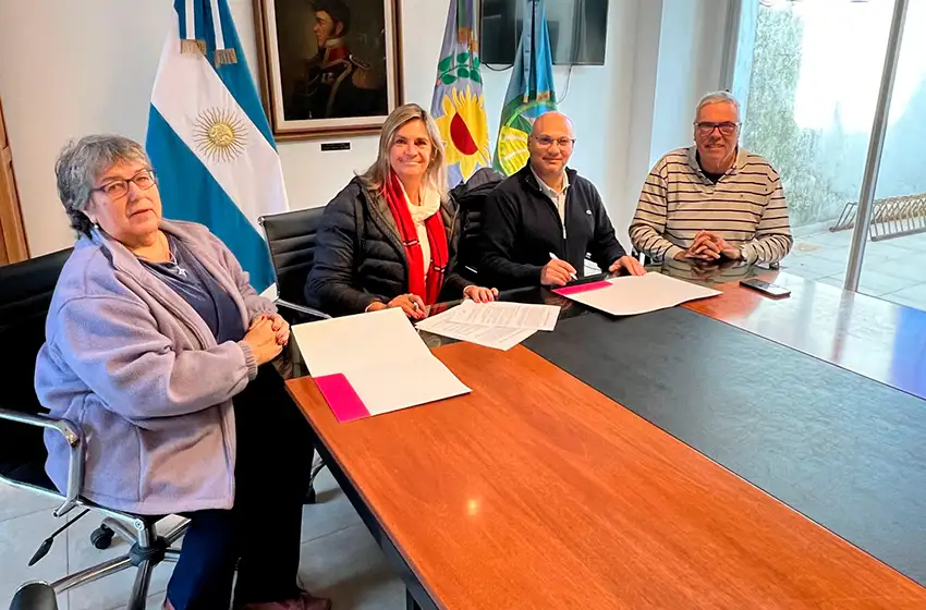 Convenio por prácticas profesionalizantes con escuela Agraria