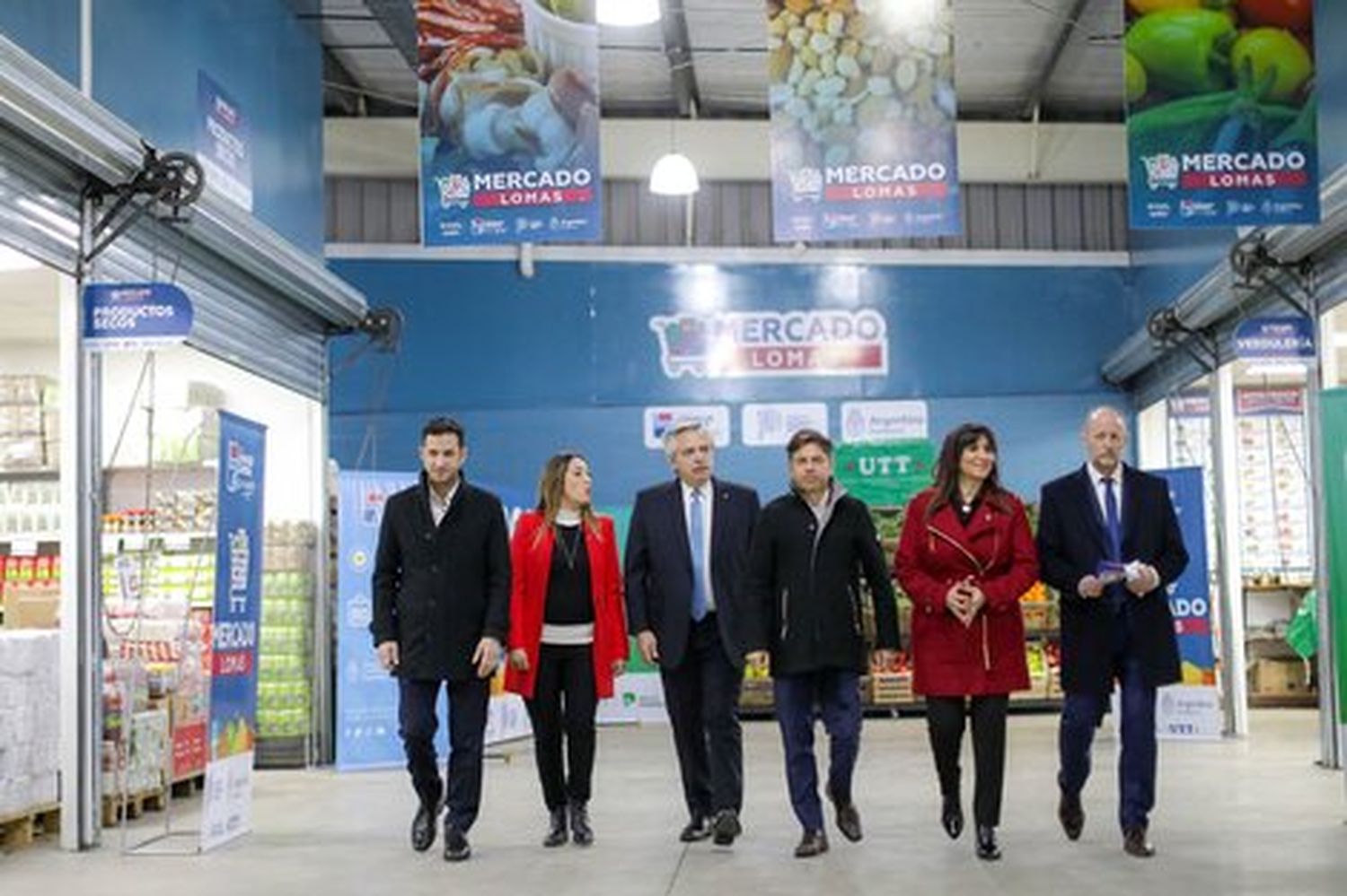 Tras la apertura en Lomas, anuncian más mercados de proximidad para "garantizar el plato de los argentinos"