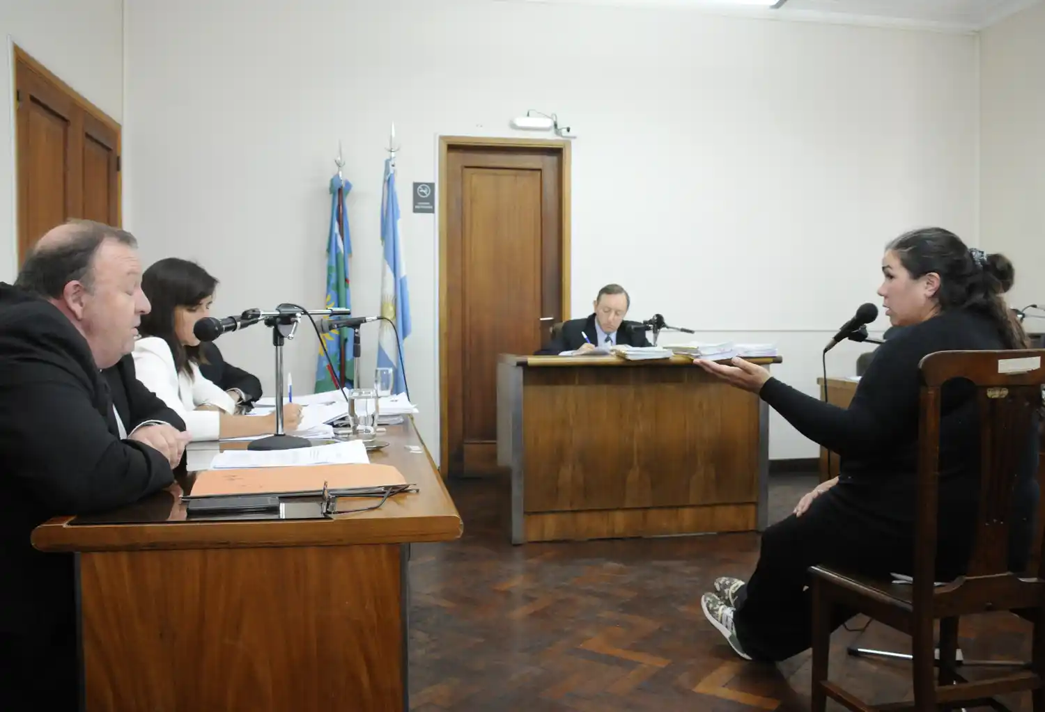 En el primer día de juicio, Altamirano y Lezica comprometidos por la usurpación masiva