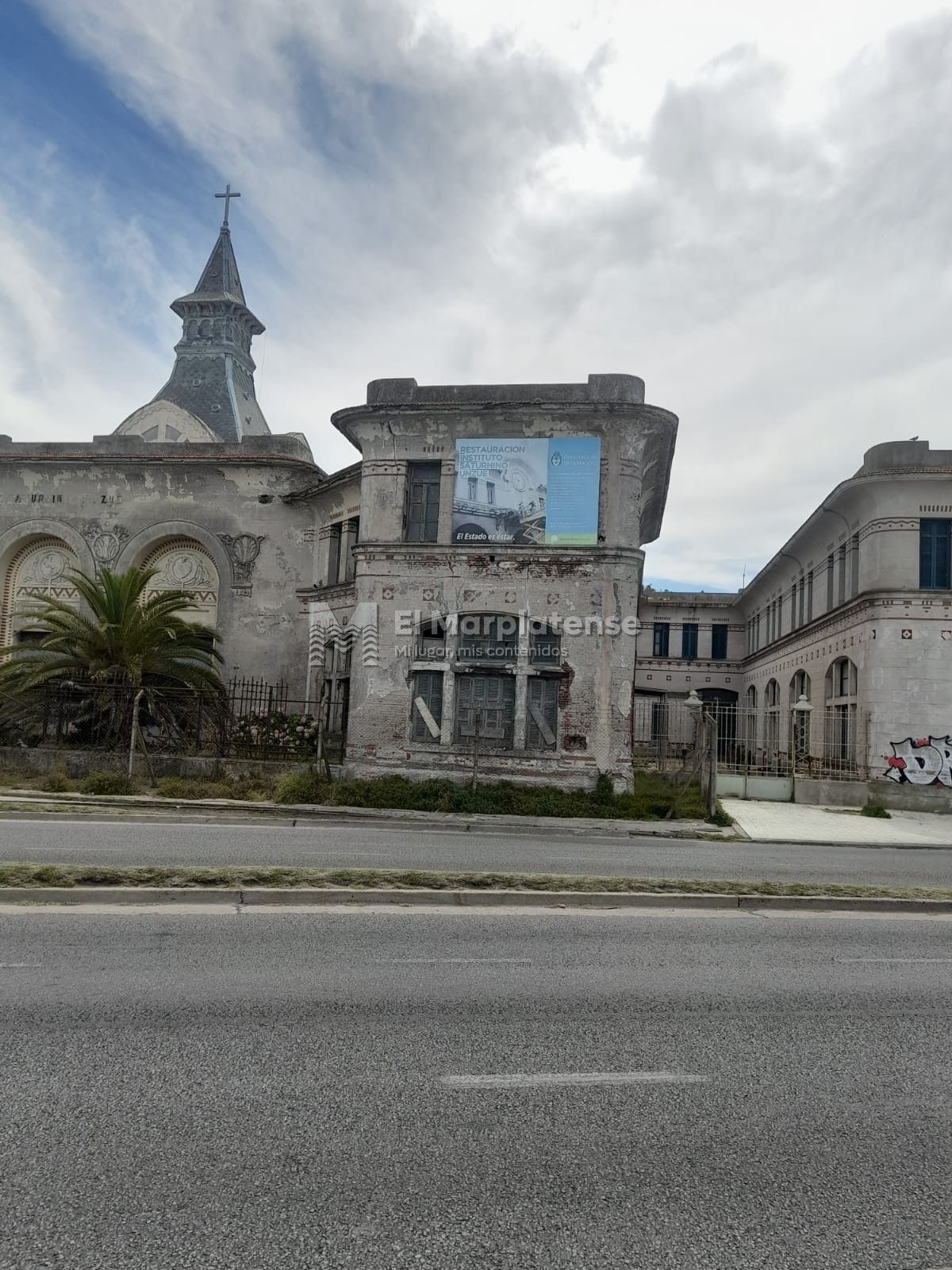 Vista panorámica del Asilo Unzué.