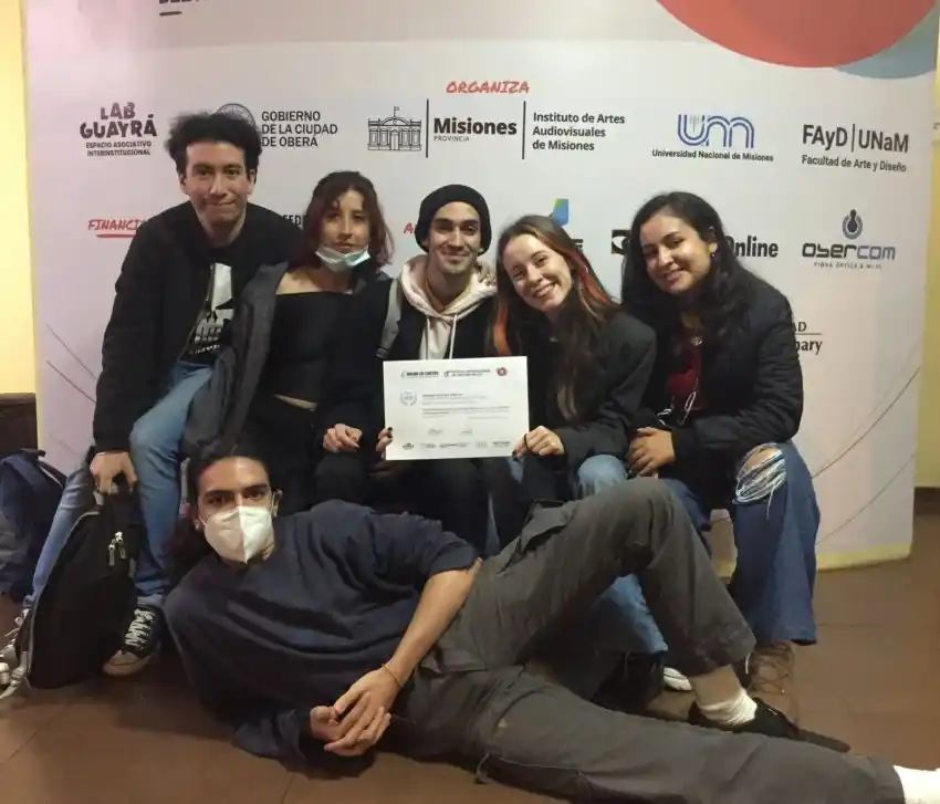Audiovisuales de la ENERC NEA se destacan en OBERA en Cortos