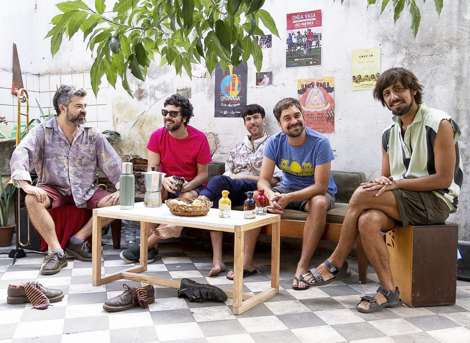 Grupo musical. Onda Vaga se presentará en Necochea este viernes 11 de abril