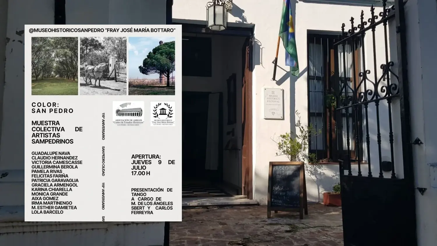 La muestra incluirá la presentación de obras de diferentes artistas sampedrinos.