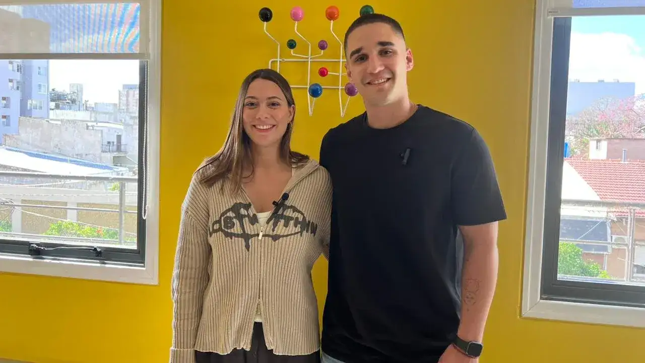Giuliana Consalvo y Santiago Schamberger, los creadores de Mi Propiedad.