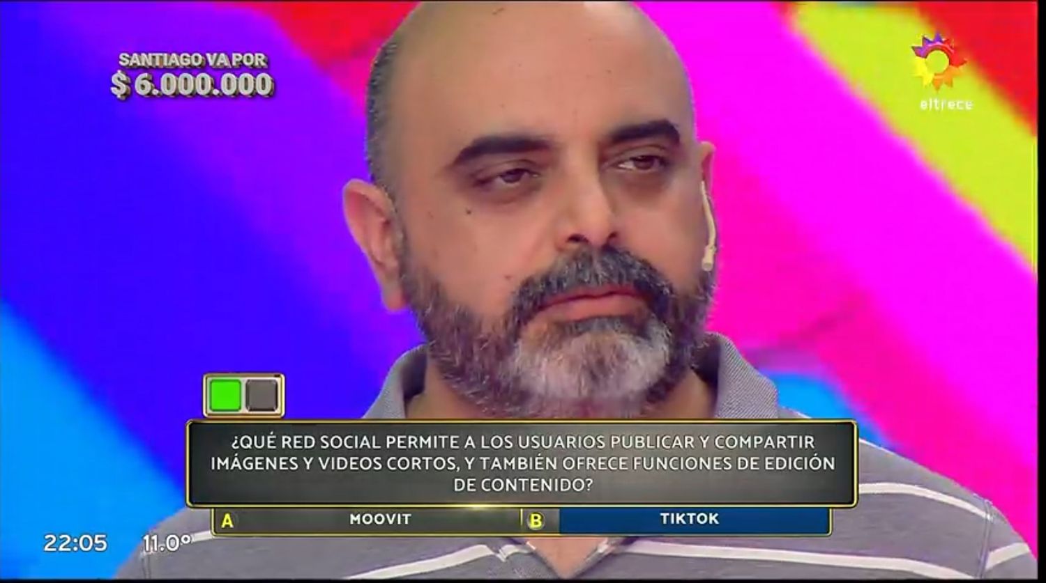 Un necochense en la final de Los 8 Escalones