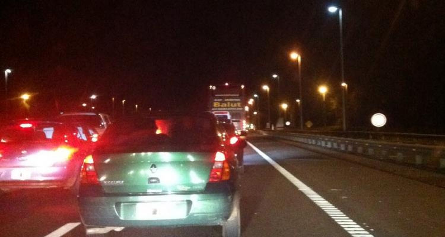 Caso Nicolás Castillo: Corte en ruta 9 y demoras en el tránsito