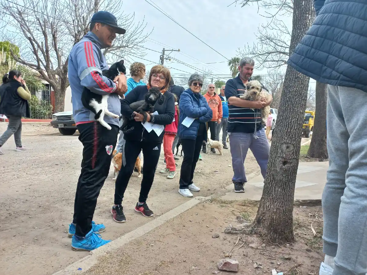 Avanza a buen ritmo la campaña de vacunación antirrábica y desparasitación    