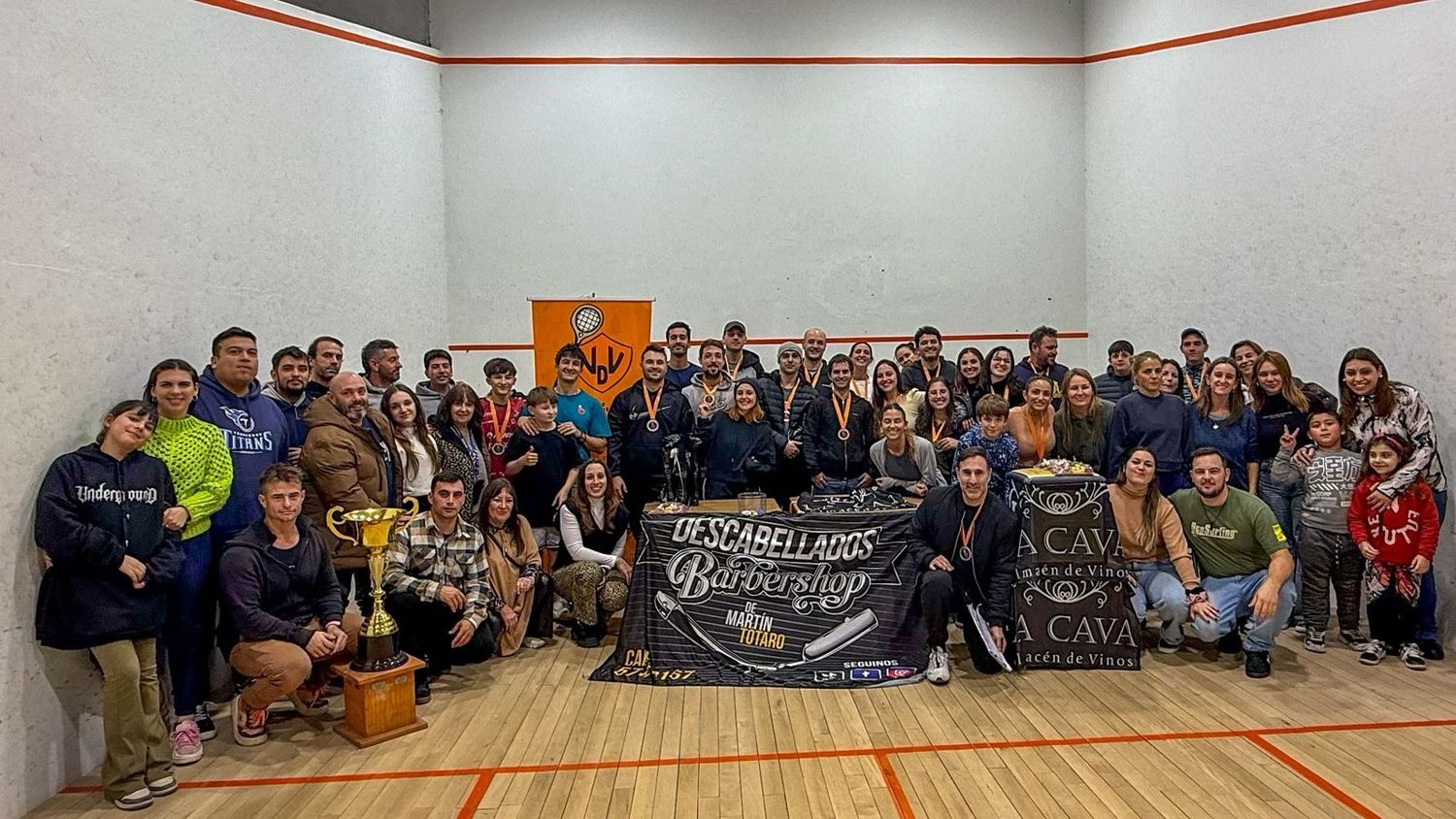 La Liga de Squash le puso cierre a su primera etapa