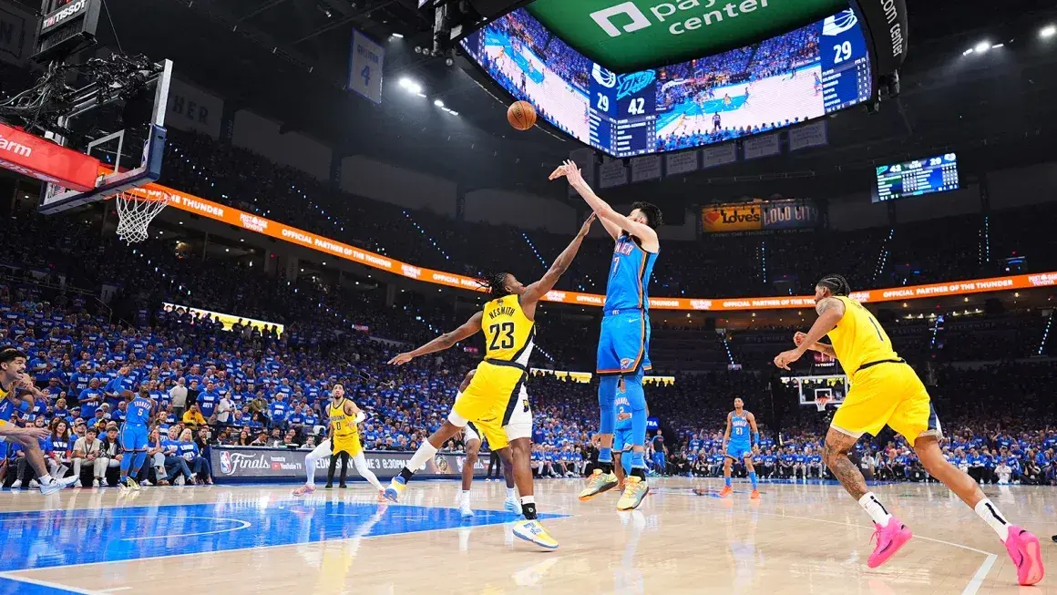 Las Finales de la NBA. Igualdad 1-1 entre Oklahoma e Indiana