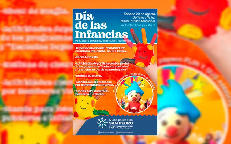 Día de las infancias en el Paseo Público
