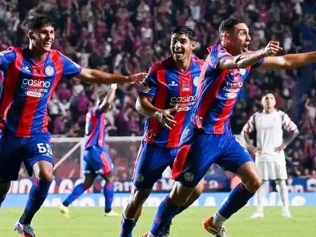 Insaurralde le dio la victoria a
San Lorenzo con su primer gol