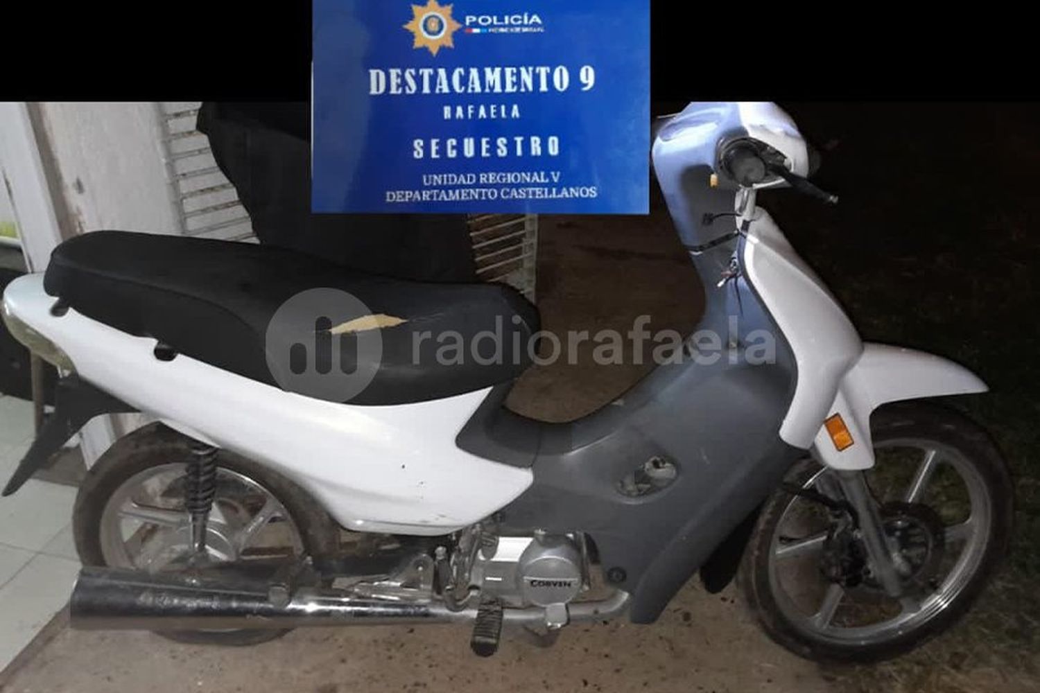 Mandó a su hijo menor de edad a robar una moto, pero la madre del joven lo delató