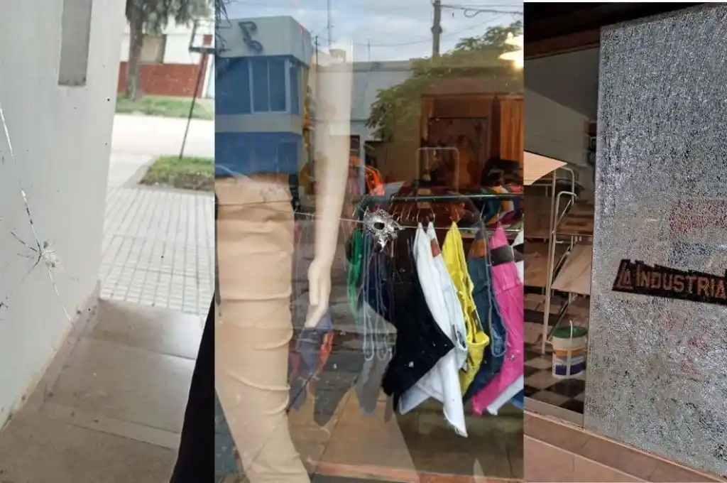 Tostado: vandalizaron varios negocios en la zona céntrica