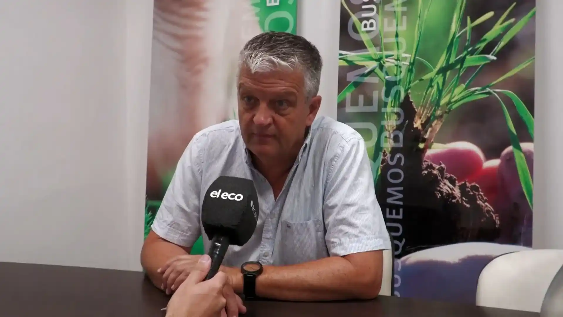 El presidente del Centro de Martilleros de Tandil, Enrique Alewaerts.