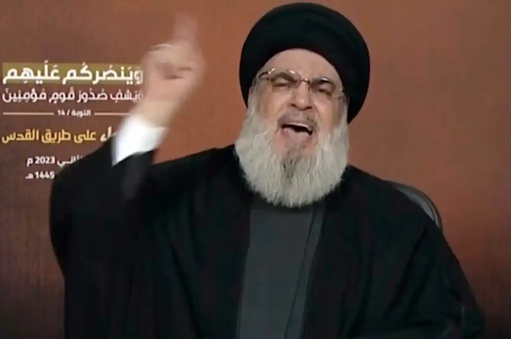 El líder de Hezbolá, Hassan Nasrallah