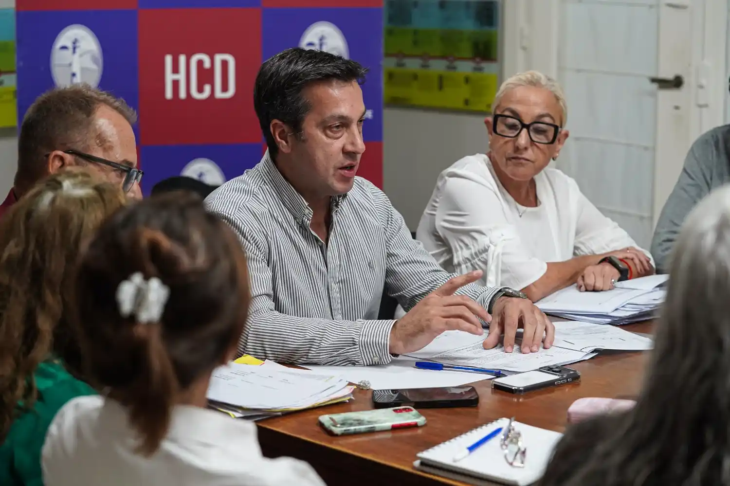 Reunión en el Concejo Deliberante