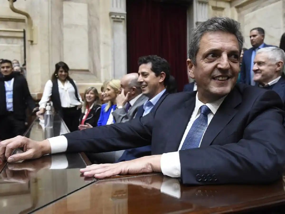 Sergio Massa abre el debate del Presupuesto 2023 en Diputados