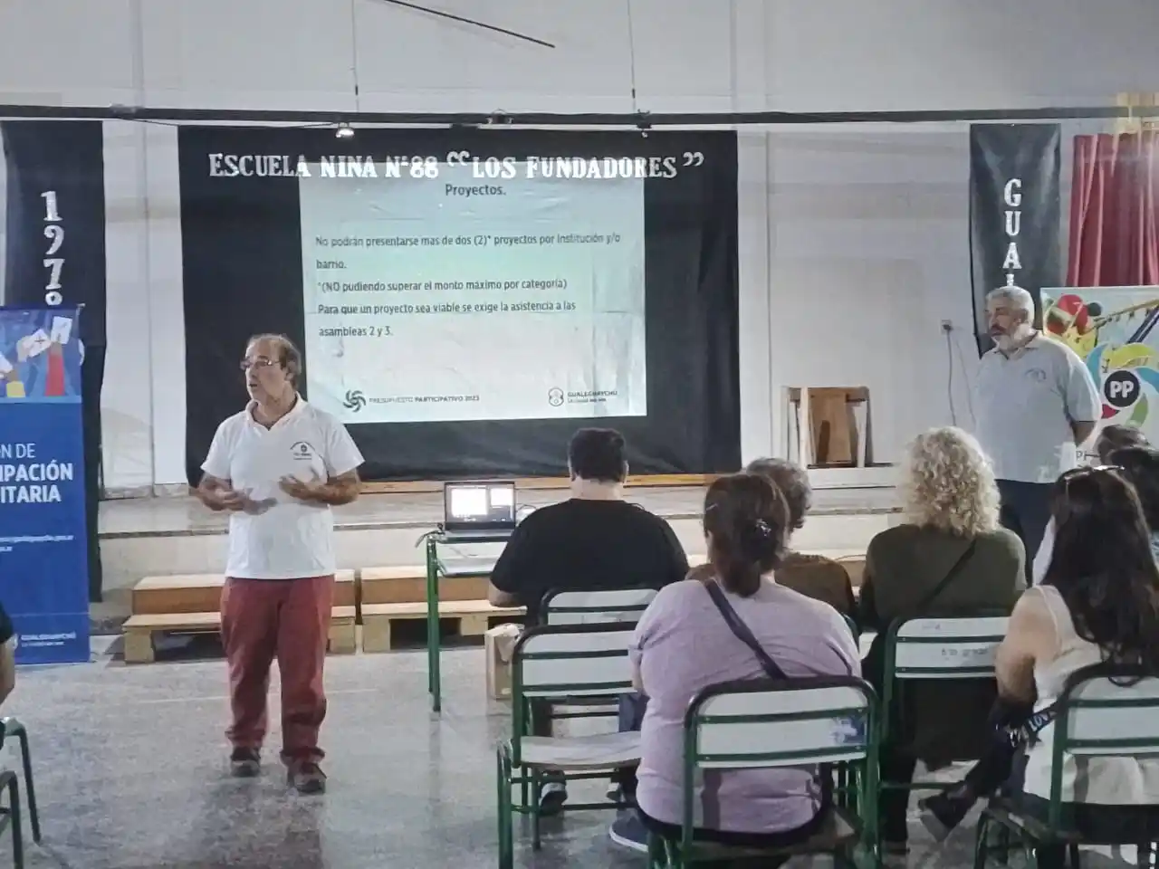Se realizó la primera asamblea de la zona 2 del programa Presupuesto Participativo