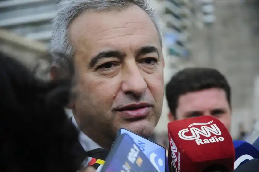 El intendente Pablo Javkin.