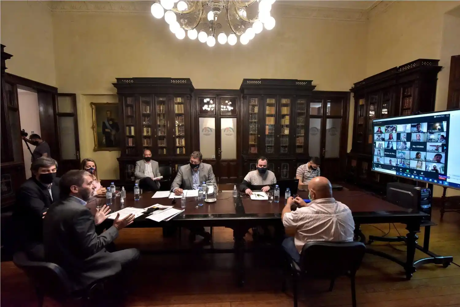 El ministro de Economía expuso ante diputados y senadores el proyecto de presupuesto 2021