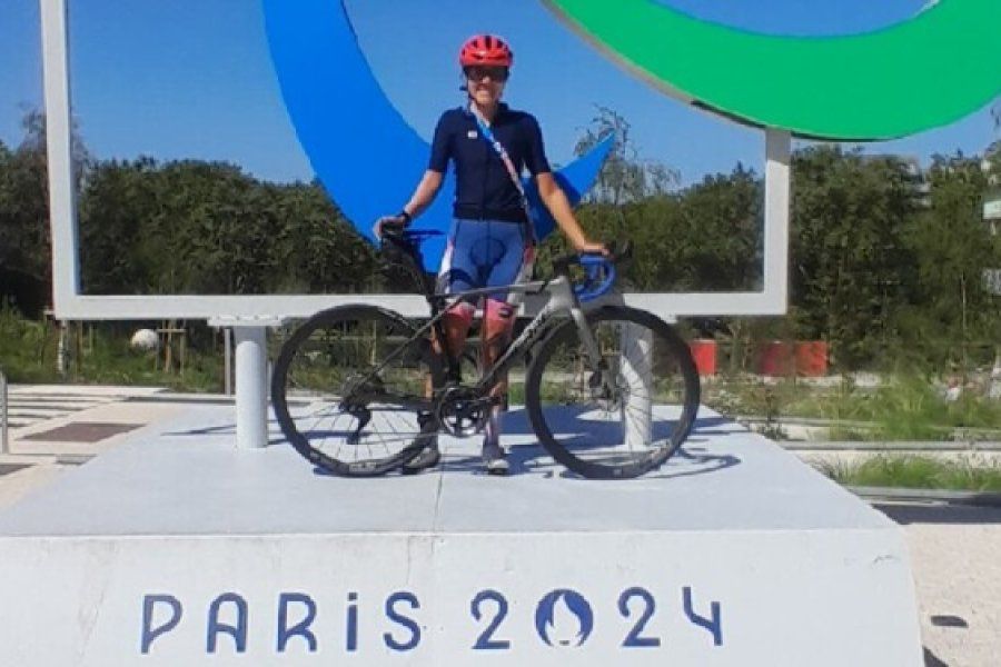 Diploma para Mariela Delgado en los Juegos Paralímpicos