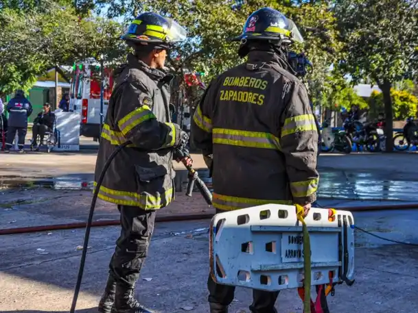 Realizaron un simulacro de evacuación en el Distrito Sudoeste del que participaron más de 500 personas