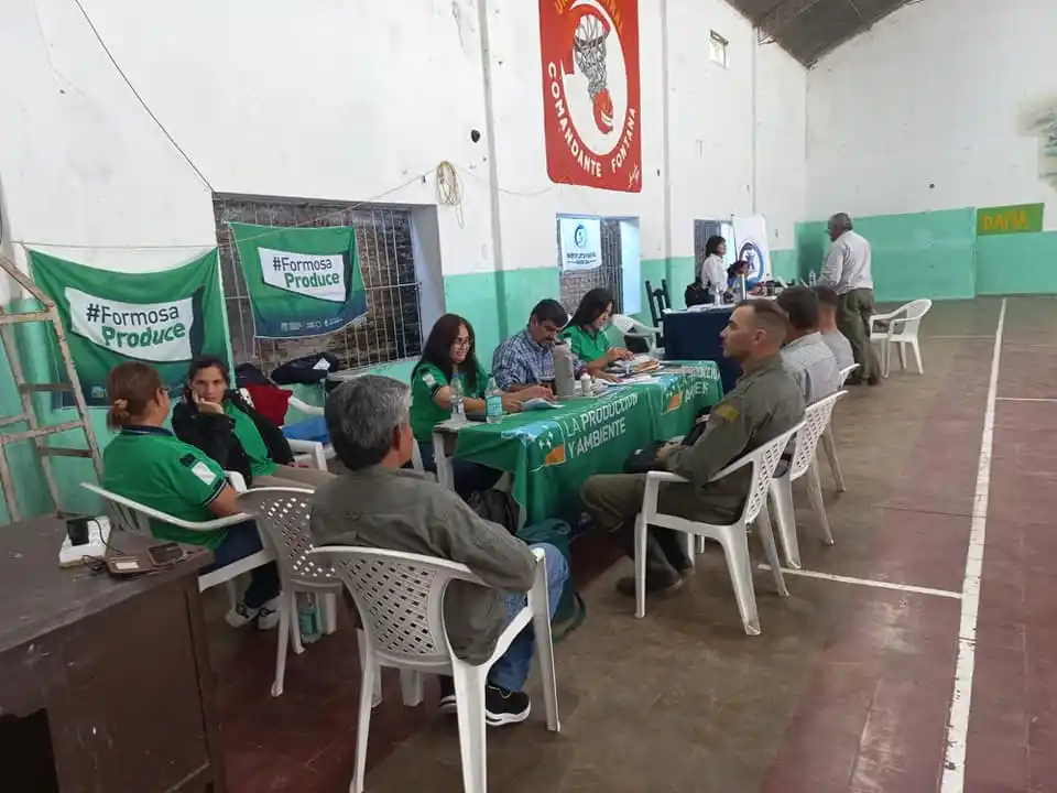 Formosa Registra desarrolló una jornada en Comandante Fontana