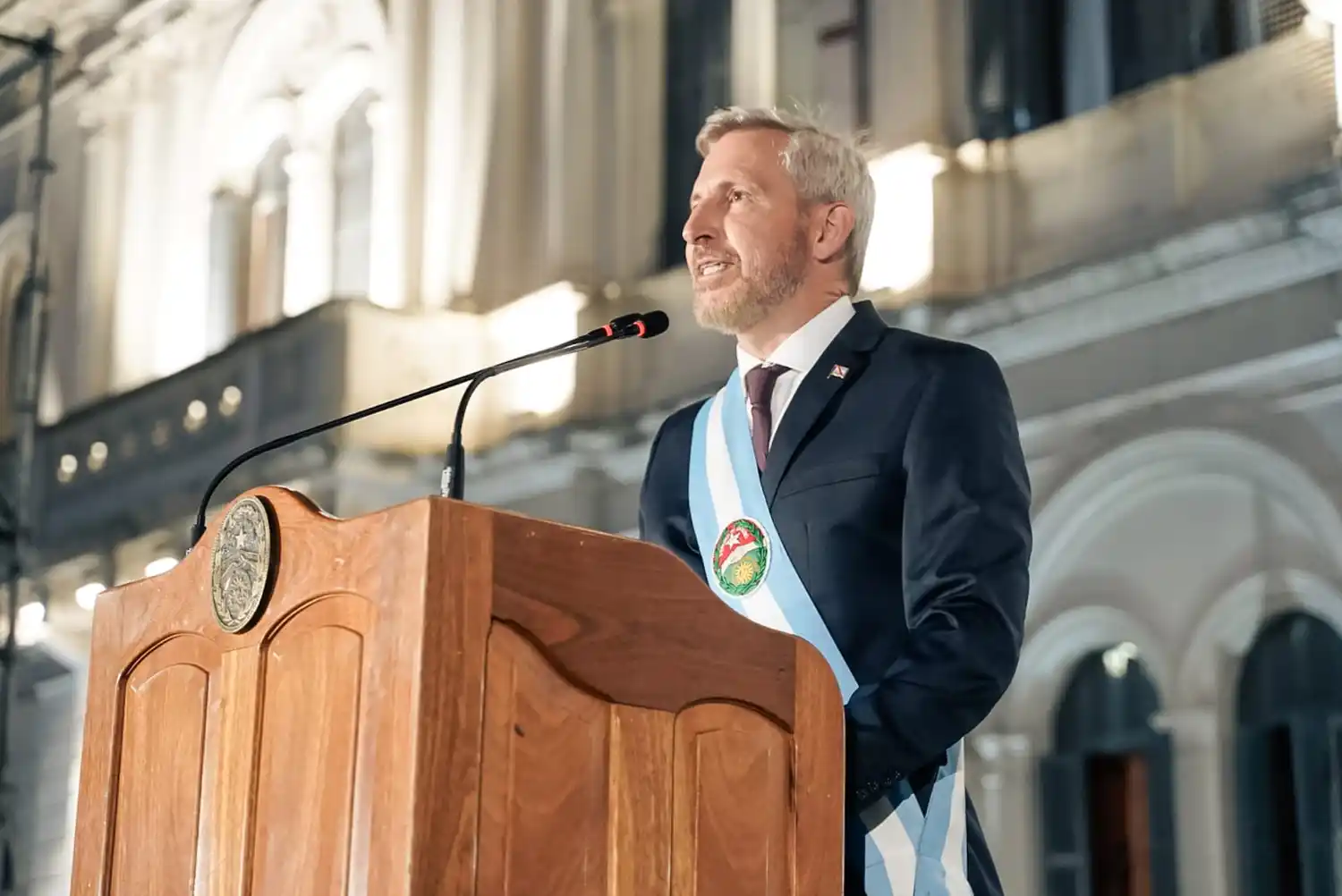 Frigerio y parte de su gabinete viajan a Villaguay por los destrozos que provocó la tormenta