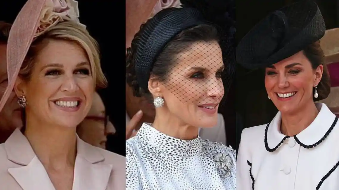 Máxima de Holanda, Letizia de España y Kate Middleton, juntas