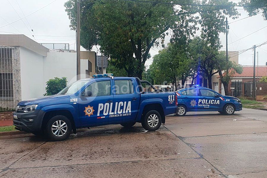 Accidente de bicicletas en la ciudad 