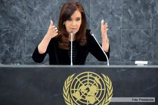 Cristina en la ONU: “No hay guerra justa, lo único justo es la paz”