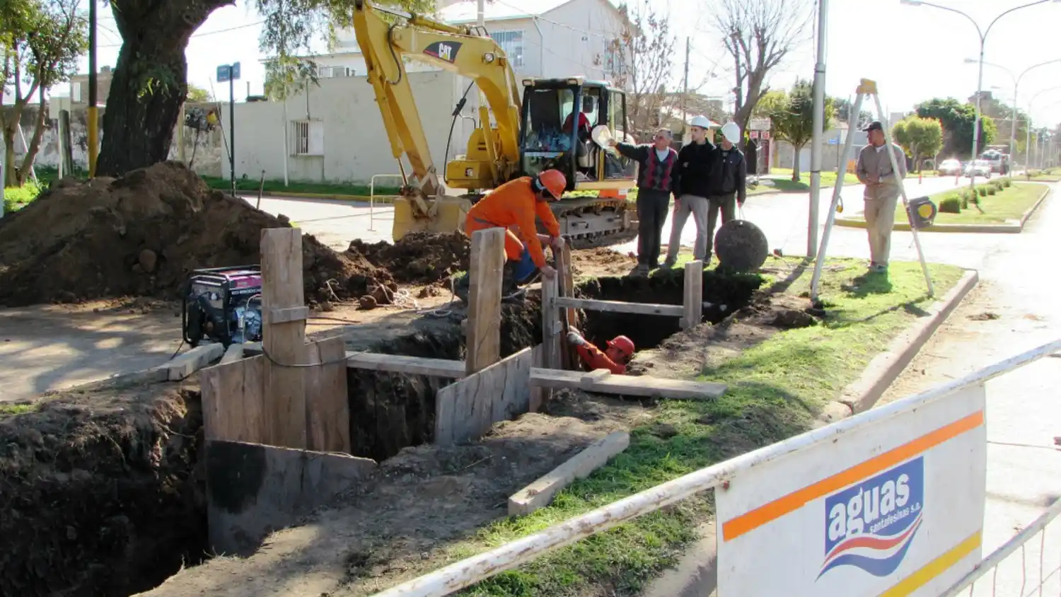 Millonaria inversión en la renovación de colectores cloacales