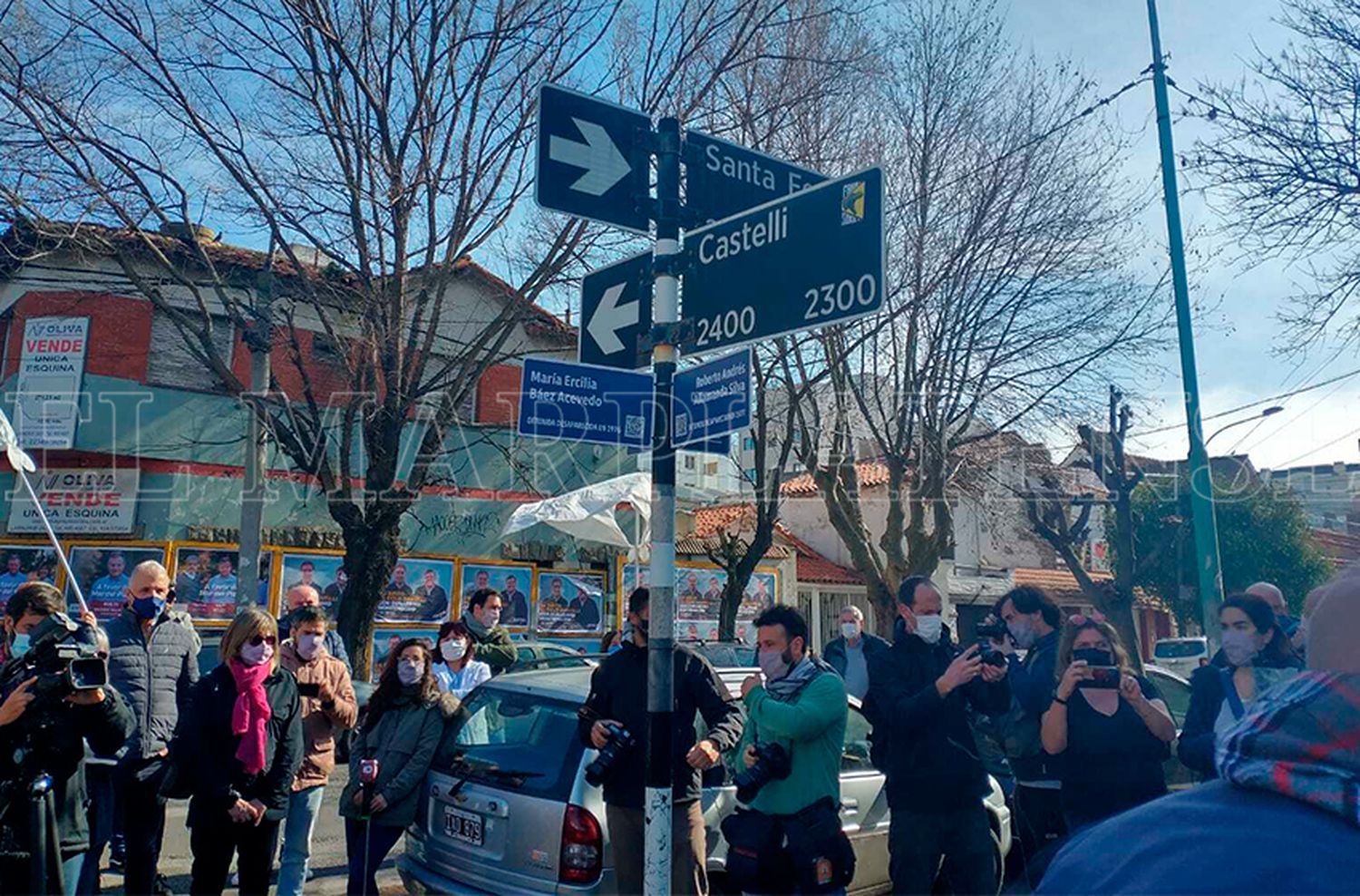 "Esquinas con memoria": el recuerdo de detenidos desaparecidos en las calles de la ciudad