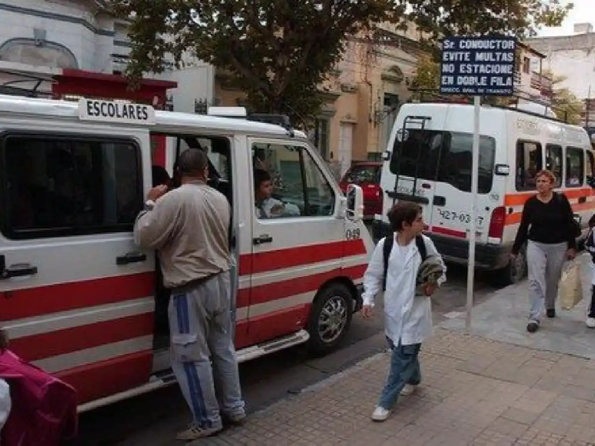Transporte escolar: son seis  los vehículos habilitados para  prestar el servicio 