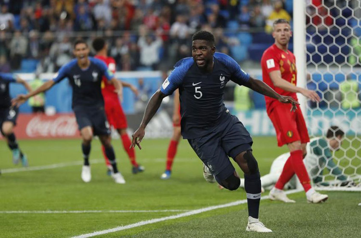 Francia derrotó a Bélgica y jugará la final en Rusia