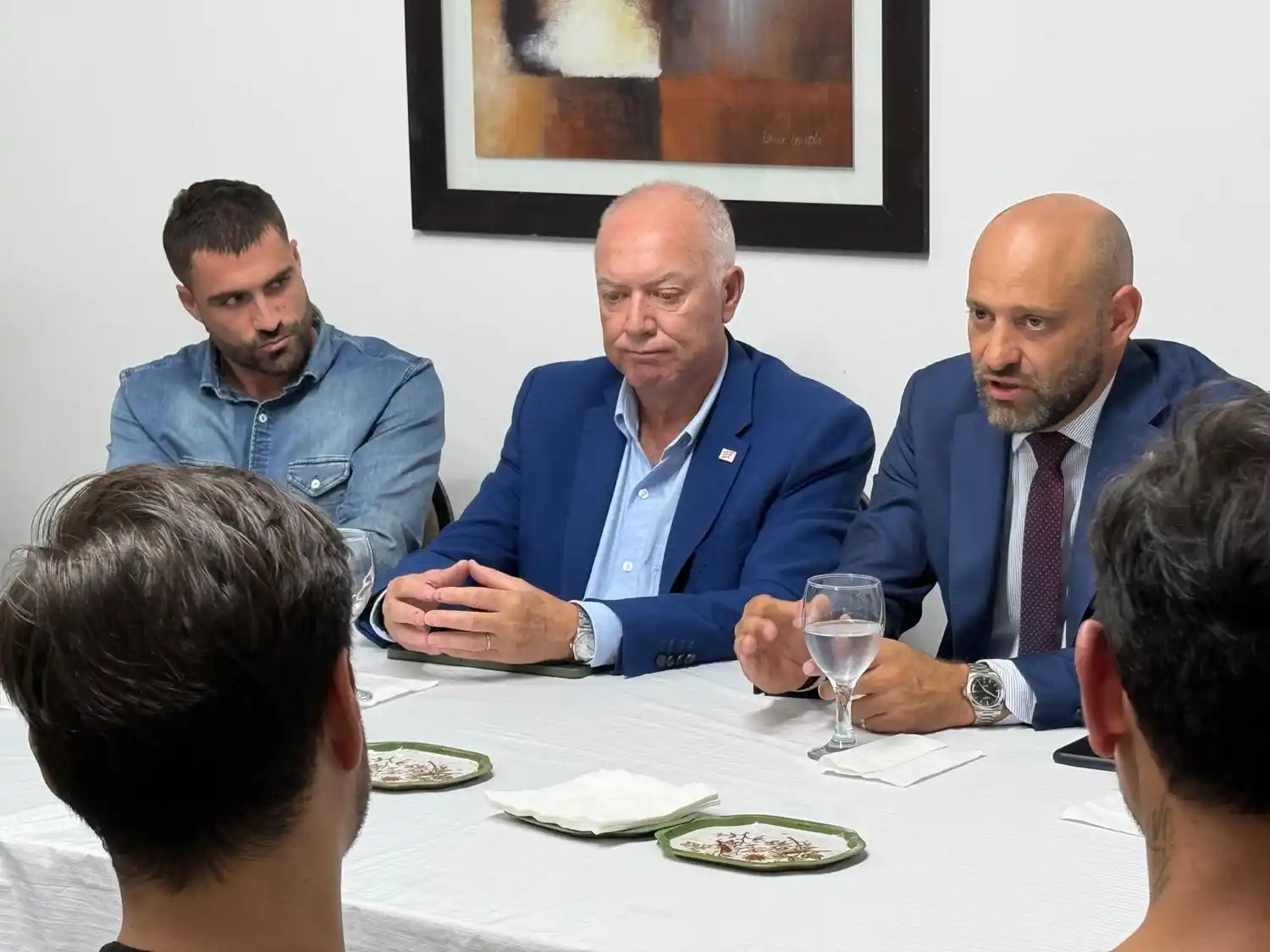 Gustavo Puccini encabezó la reunión.