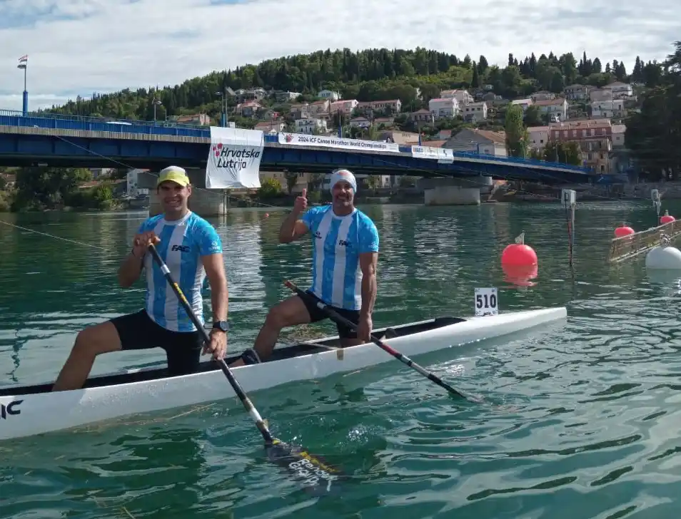 Roberto "Tito" Palacios sumó otro bronce en el Mundial de Canotaje
