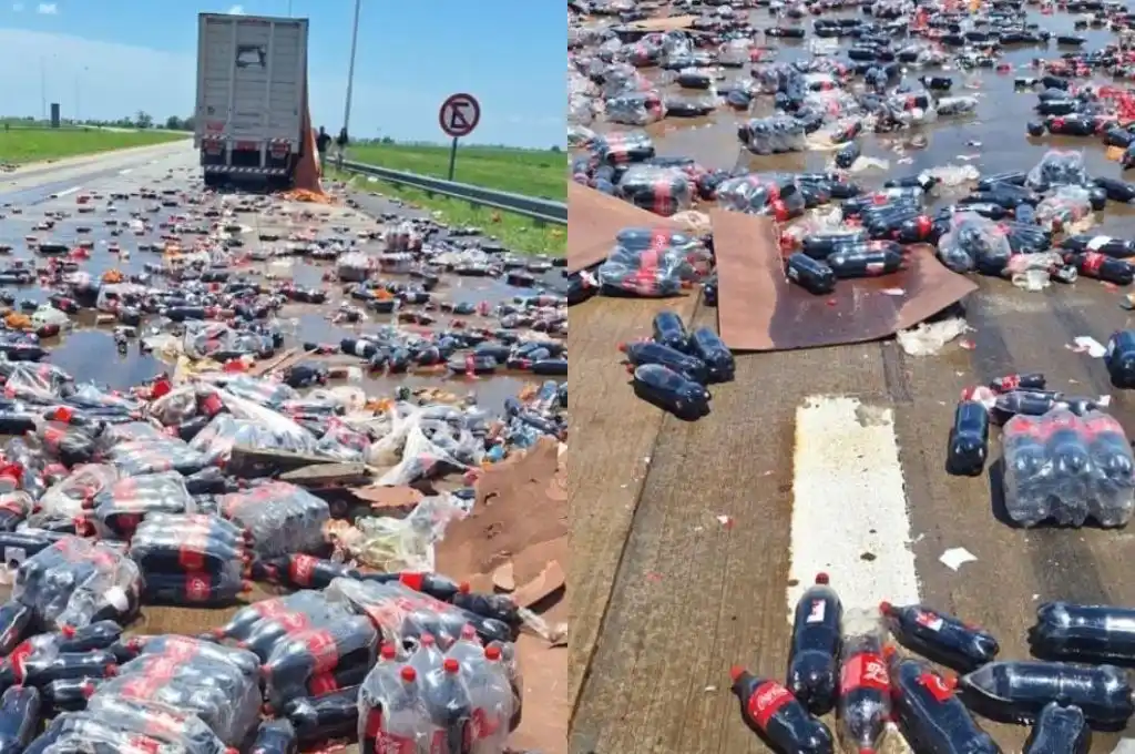 Cargamento desparramado