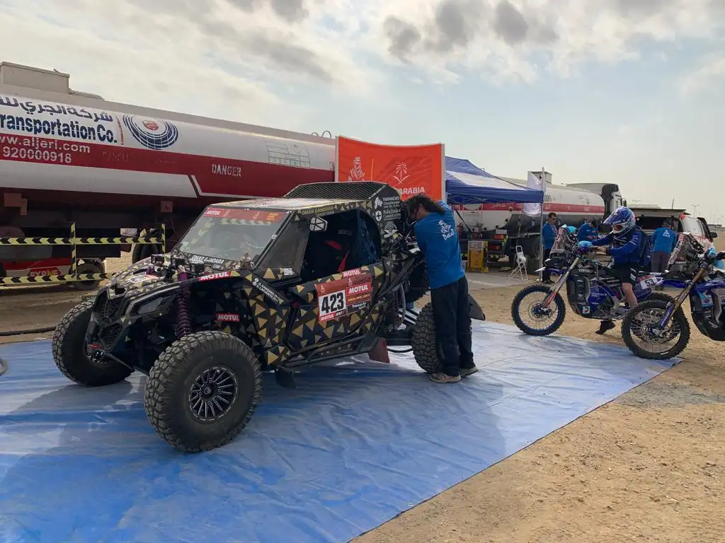 Gándara debió abandonar el Dakar 2020