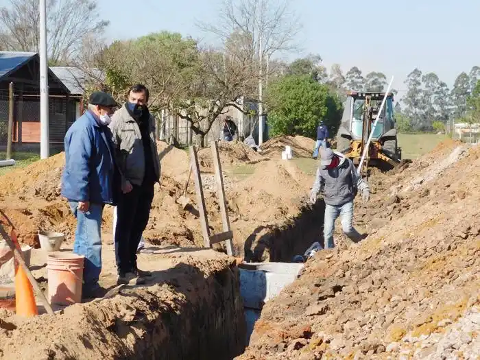 Ampliación red colectora  cloacal y trabajos de  saneamiento en la comisaría  de Puerto Yeruá
